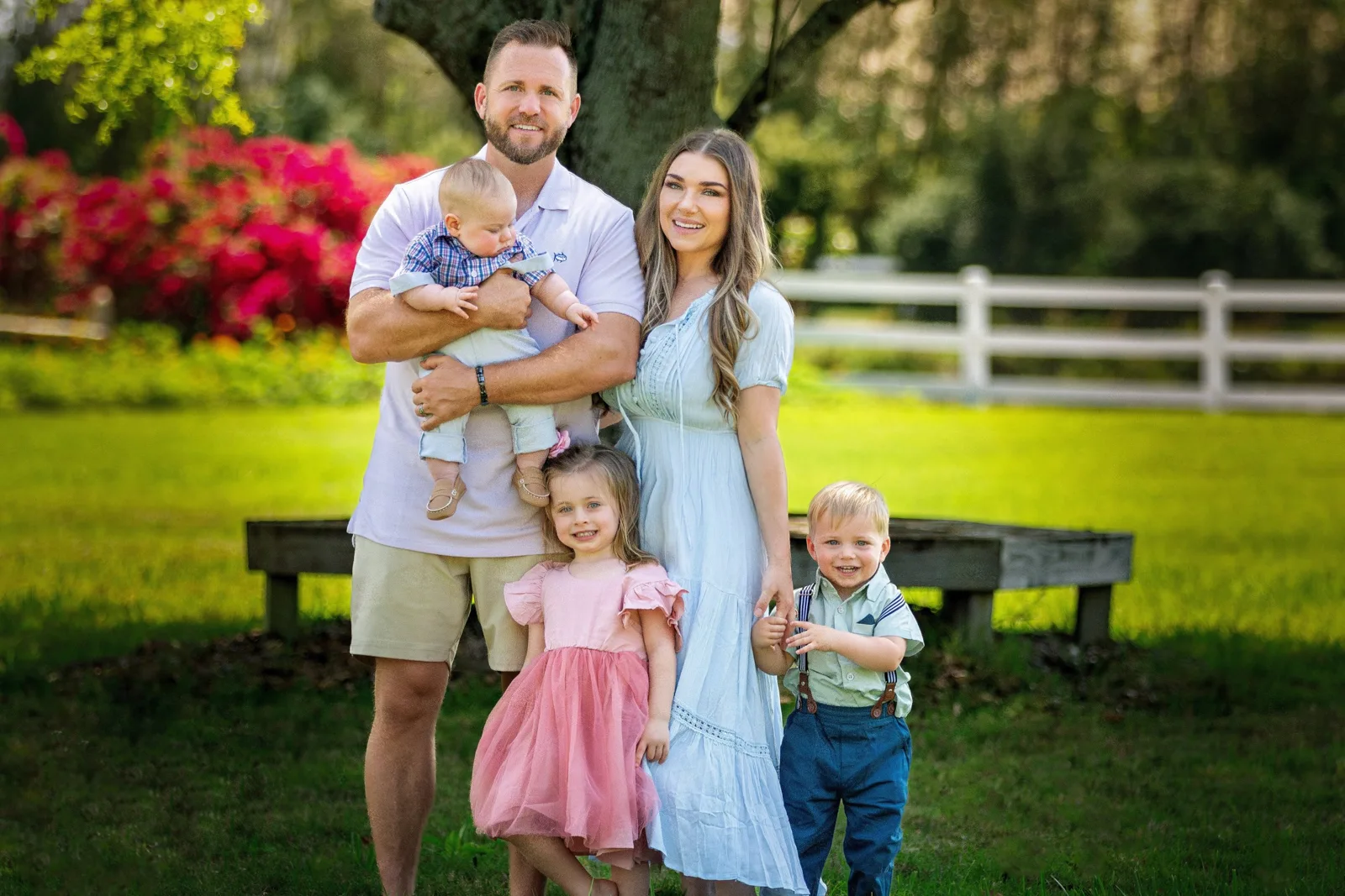 Stephanie and Bryan Dulaney with their children, Victoria Rose, Benaiah Michael and Elijah Bryan